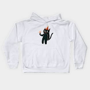 Icecream Cat Kids Hoodie